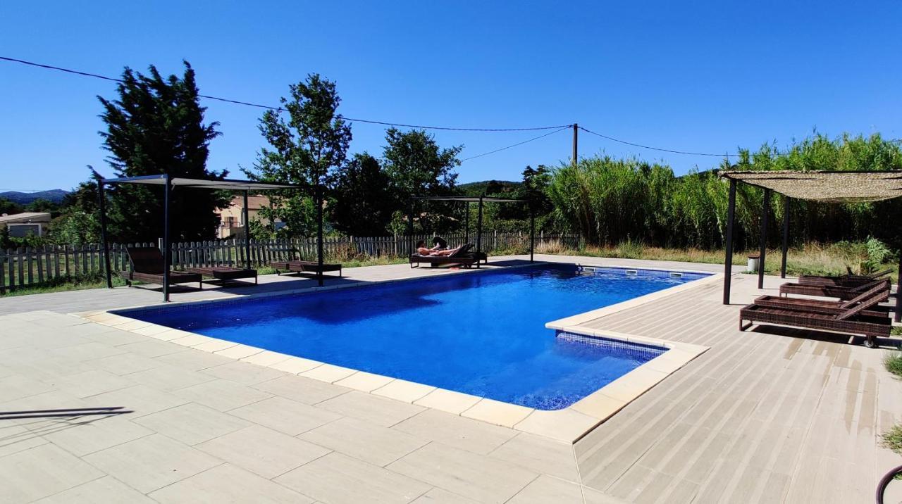 Superbe Chambre Avec Terrasse, Parking Prive, Jardin, Calme, Climatisation, 10 Mn Pont Du Gard #7 Apartment โรชฟอร์ต-ดู-การ์ ภายนอก รูปภาพ