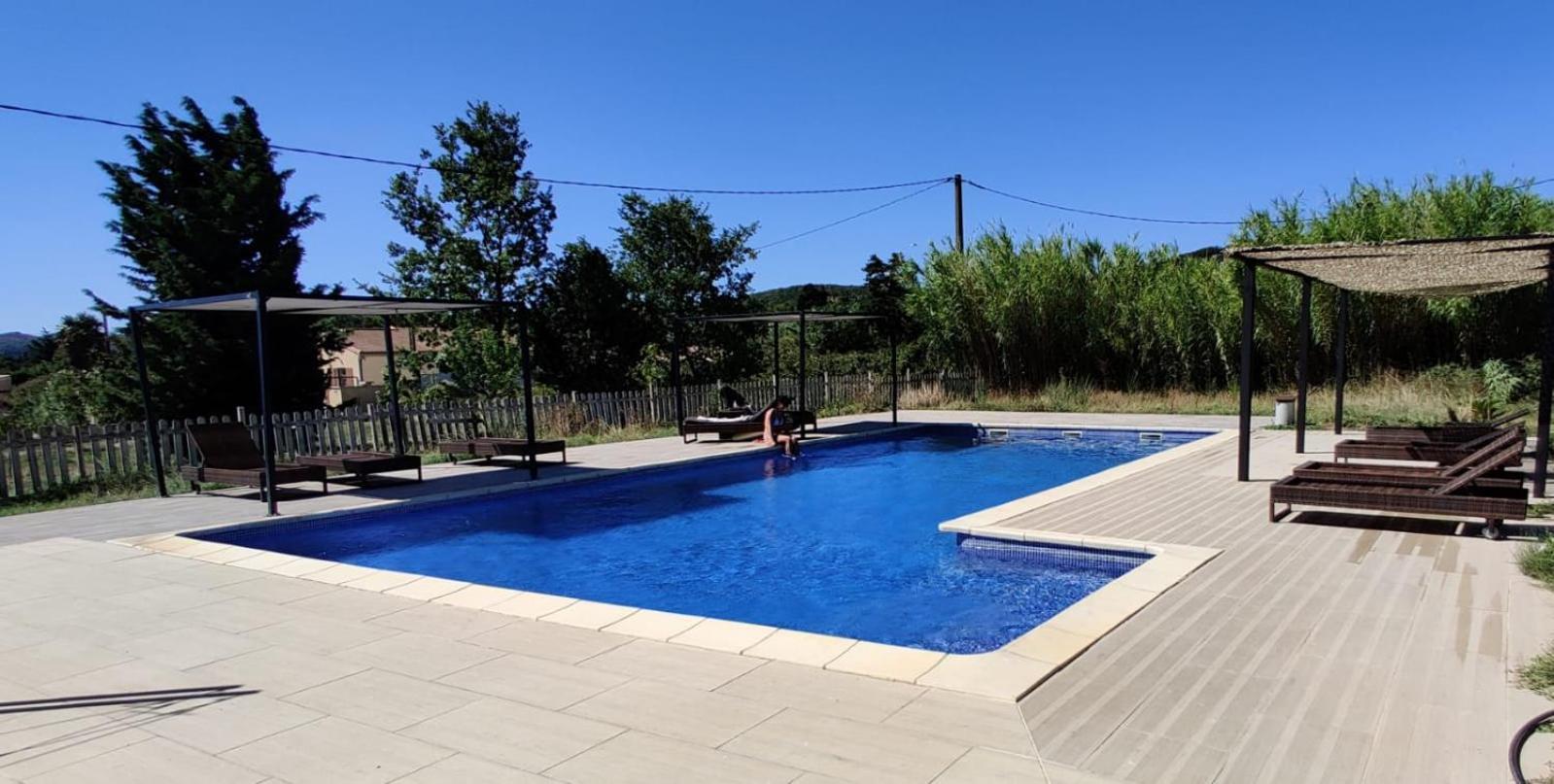 Superbe Chambre Avec Terrasse, Parking Prive, Jardin, Calme, Climatisation, 10 Mn Pont Du Gard #7 Apartment โรชฟอร์ต-ดู-การ์ ภายนอก รูปภาพ